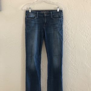 Joe's Jeans The Starlet Slim Leg Bootcut Denim Blue Jeans Size 26